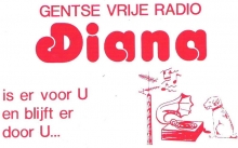 Sticker Radio Diana Gent