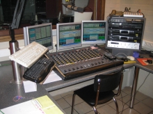 Radio Brouwer Oudenaarde de studio oktober 2008