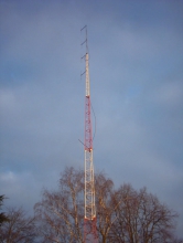 De antennemast, februari 2005